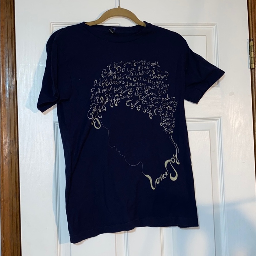 Vance Joy Concert TShirt-Navy Blue